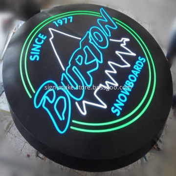Outdoor Metal LED Light Box Signs